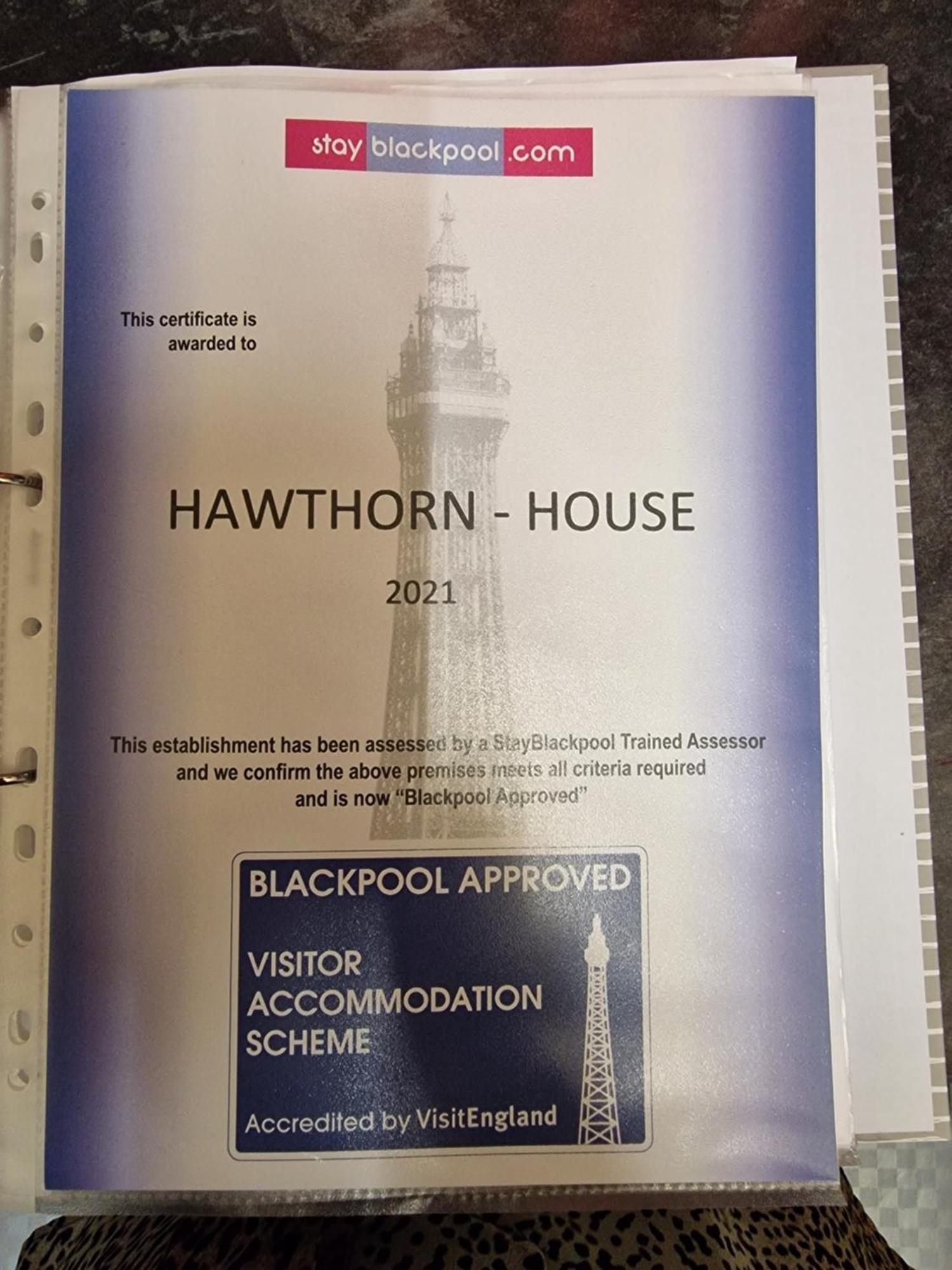 Hawthorn House Hotel Blackpool Exterior photo
